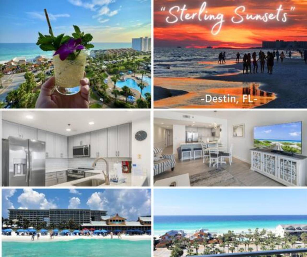"Sterling Sunsets" - 2-Bedroom At Sterling Shores, Destin Kültér fotó